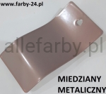 Miedziany Metaliczny Farba Proszkowa Poliestrowa Połysk P/S1/U/1415/8-129 Minimum 1 kg