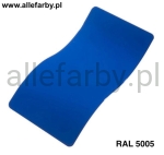 RAL 5005 Farba Proszkowa Poliestrowa Kolor Niebieski Sygnałowy Gładki Połysk P/S1/U/45/8-522 Minimum 20 kg 