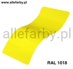 RAL 1018 Farba Proszkowa Poliestrowa Kolor Żółty Jasny Drobna Struktura P/F5/U/2306/8-542 Minimum 20 kg
