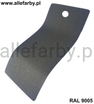 RAL 9005 Farba Proszkowa Poliestrowa Kolor Czarny Głęboki Mat Drobna Struktura P/F5/U/1620/8-107 Minimum 1 kg