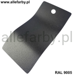 RAL 9005 Farba Proszkowa Poliestrowa Kolor Czarny Mat Drobna Struktura P/F5/U/879/8-108 Minimum 1 kg