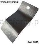 RAL 9005 Farba Proszkowa  Poliestrowo-Epoksydowa Kolor Czarny Gruba Struktura EP/T3/U/1615/8-110 Minimum 20 kg