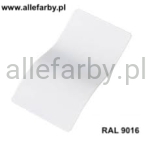RAL 9016 Farba Proszkowa Epoksydowo-Poliestrowa Kolor Biały Gładki Połysk EP/S1/U/1747/8-468 Minimum 1 kg