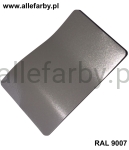 RAL 9007 ''+/- Zamiennik '' Farba Proszkowa Epoksydowo - Poliestrowa Kolor Szare Aluminium Drobna Struktura FF35XC9707180STX Minimum 1 kg