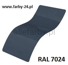 RAL 7024 Farba Proszkowa Poliestrowa Kolor Szaro-Grafitowy Satyna PE58AT7024187HRX Minimum 1 kg