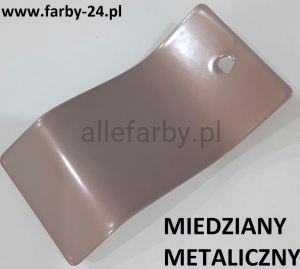 Miedziany Metaliczny Farba Proszkowa Poliestrowa Połysk P/S1/U/1415/8-129 Minimum 1 kg