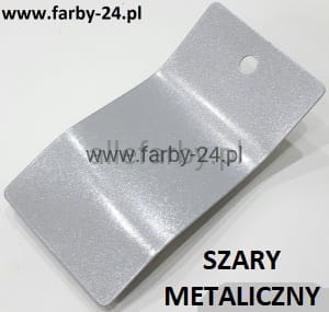 Farba Proszkowa Poliestrowo-Epoksydowa Kolor Szary Metaliczny Połysk EP/S1/C/701/8-126 Minimum 1 kg