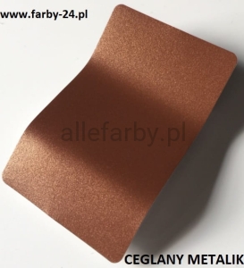 Farba Proszkowa Poliestrowa Kolor Ceglany Metalik Mat P/S3/C/CEGLANY/2-420 Minimum 1 kg