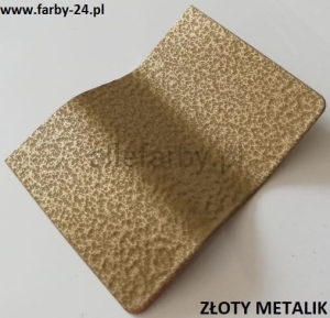 Farba Proszkowa Poliestrowa Kolor Złoty Metalik Gruba Struktura P/T3/U/3915/8-387 Minimum 20 kg (Farba do Produkcji)