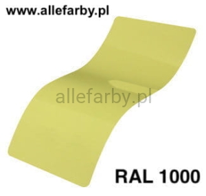 RAL 1000 Farba Proszkowa Poliestrowa Kolor Beżowo-Zielony Mat P/S4/U/1000/7-102 Minimum 20 kg