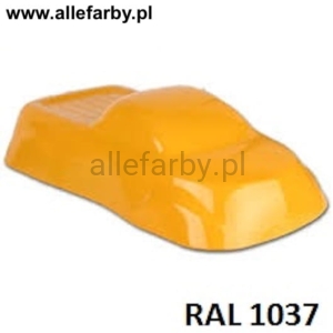 RAL 1037 Farba Proszkowa Poliestrowa Kolor Żółty Słoneczny Gładki Mat P/S4/U/1037/7-229 Minimum 1 kg