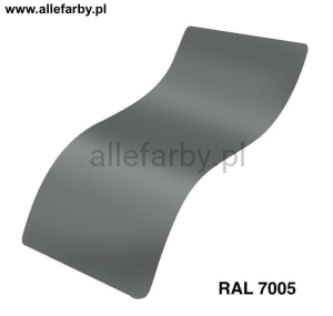 RAL 7005 Farba Proszkowa Poliestrowa Kolor Szary Mysi Mat P/S4/U/7005/7-264 Minimum 20 kg