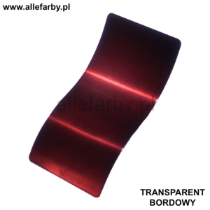 Transparent Bordowy Farba Proszkowa Poliestrowa Gładki Połysk PE54DT3214189GLX Minimum 1 kg
