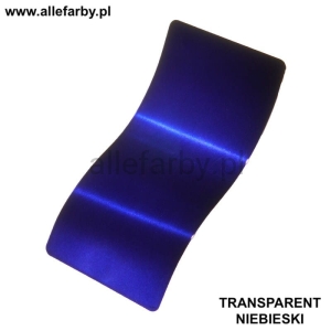 Transparent Niebieski Farba Proszkowa Poliestrowa Gładki Połysk PE54DT5220189GLX Minimum 1 kg