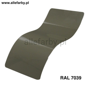 RAL 7039 Farba Proszkowa Poliestrowa Kolor Szary Kwarcytowy Połysk P/S1/U/7039/7-187 Minimum 20 kg