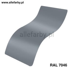 RAL 7046 Farba Proszkowa Poliestrowa Kolor Szary Mat P/S4/U/7046/7-283 Minimum 20 kg