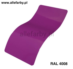 RAL 4008 Farba Proszkowa Poliestrowa Kolor Fioletowy Gruba Struktura P/T3/U/1140/8-204 Minimum 20 kg