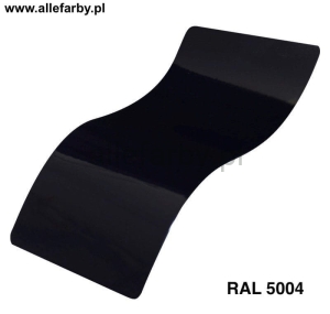 RAL 5004 Farba Proszkowa Poliestrowa Kolor Niebiesko-Czarny Połysk P/S1/U/91/8-207 Minimum 20 kg