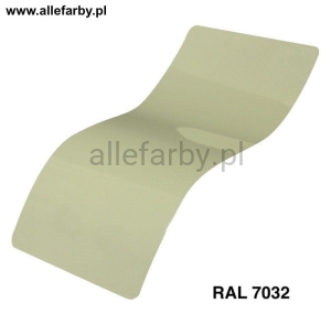 RAL 7032 Farba Proszkowa Poliestrowa Kolor Szaro-Beżowy Połysk P/S1/U/26/8-326 Minimum 20 kg