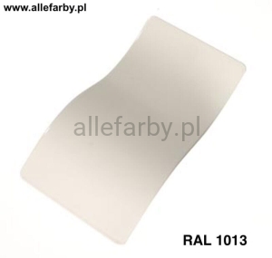 RAL 1013 Farba Proszkowa Poliestrowa Kolor Biały Ostrygowy Drobna Struktura Mat P/F5/U/1228/8-350 Minimum 20 kg ( Farba do produkcji )