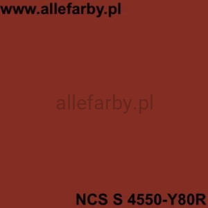 NCS S 4550-Y80R Farba Proszkowa Poliestrowa Gładki Połysk P/S1/U/751/8-275 Minimum 10 kg