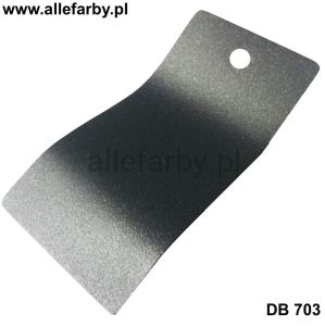 Farba Proszkowa Poliestrowa Kolor DB 703 Metaliczny Drobna Struktura Mat P/F5/C/1821/8-233 Minimum 10 kg