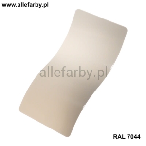 RAL 7044 Farba Proszkowa Poliestrowa Kolor Szary Jedwabisty Połysk P/S1/U/707/8-223 Minimum 20 kg