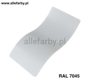 RAL 7045 Farba Proszkowa Poliestrowa Kolor Szary Połysk P/S1/U/217/8-530 Minimum 10 kg 