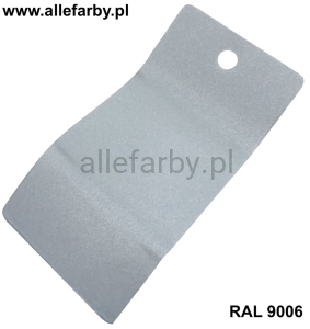 RAL 9006 Farba Proszkowa Poliestrowa Kolor Białe Aluminium Gładki Połysk Metalik P/S1/C/659/8-272 Minimum 20 kg  