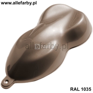 RAL 1035 Farba Proszkowa Poliestrowa Kolor Beżowy Perłowy Gładki Mat P/S4/U/2474/8-512 Minimum 20 kg