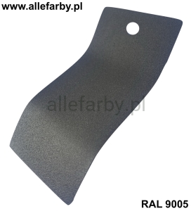 RAL 9005 Farba Proszkowa Poliestrowa Kolor Czarny Głęboki Mat Drobna Struktura P/F5/U/1620/8-107 Minimum 1 kg