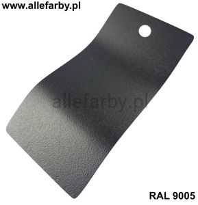 RAL 9005 Farba Proszkowa Poliestrowa Kolor Czarny Mat Drobna Struktura P/F5/U/879/8-108 Minimum 1 kg
