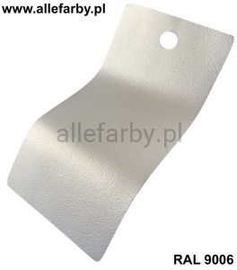 RAL 9006 Farba Proszkowa Poliestrowa Kolor Białe Aluminium Drobna Struktura P/F5/U/934/8-114 Minimum 10 kg