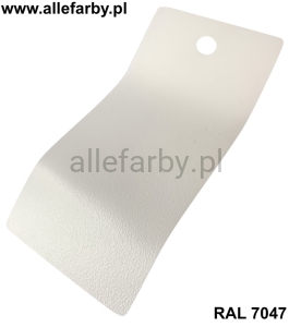 RAL 7047 Farba Proszkowa Poliestrowa Kolor Szary Mleczny Drobna Struktura Mat P/F4/U/640/8-142 Minimum 20 kg