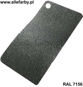 RAL 7156 Farba Proszkowa Poliestrowa Kolor Szary Metalik Drobna Struktura PE54XT7156180STX Minimum 1 kg