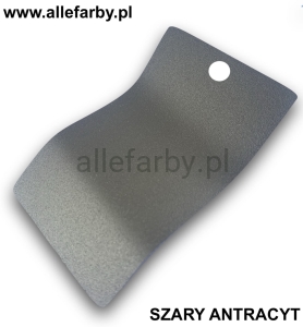Szary Antracyt Farba Proszkowa Epoksydowo-Poliestrowa Kolor Szary Drobna Struktura Mat EP/F5/U/SZARYANTRACYT/6-SZARY Minimum 1 kg