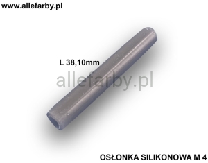 Osłonka Silikonowa M 4 Długość 38,10mm Dedykowana Do Malowania Proszkowego op. 1000szt.  