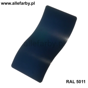 RAL 5011 Farba Proszkowa Poliestrowa Kolor Granatowo-Stalowy Gładki Połysk P/S1/U/5011/7-390 Minimum 20 kg
