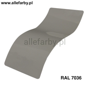 RAL 7036 Farba Proszkowa Poliestrowa Kolor Szary Platynowy Połysk P/S1//U/7036/7-428 Minimum 20 kg