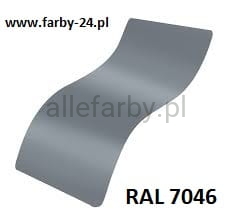 RAL 7046 Farba Proszkowa Poliestrowa Kolor Drobna Struktura P/F5/U/468/8-560 Minimum 20 kg