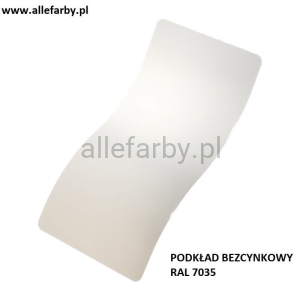 Podkład Bezcynkowy Epoksydowy Antykorozyjny Farba Proszkowa Gładki Mat E/S4/U/7035/G-100 Minimum 1 kg