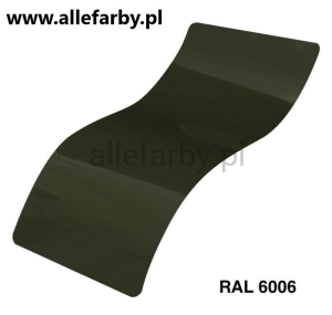 RAL 6006 Farba Proszkowa Poliestrowa Kolor Oliwkowo Szary Gruba Struktura P/T3/U/1126/H-196 Minimum 20 kg (Farba do produkcji)