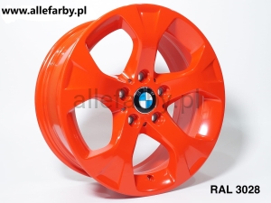 RAL 3028 Farba Proszkowa Poliestrowa Kolor Czerwony Czysty Mat P/S4/U/3028/G-023 Minimum 20 kg