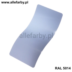 RAL 5014 Farba Proszkowa Poliestrowa Kolor Błękitny Szary Mat P/S4/U/5014/G-046 Minimum 20 kg