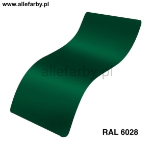 RAL 6028 Farba Proszkowa Poliestrowa Kolor Zielony Sosnowy Mat P/S4/U/6028/G-073 Minimum 20 kg