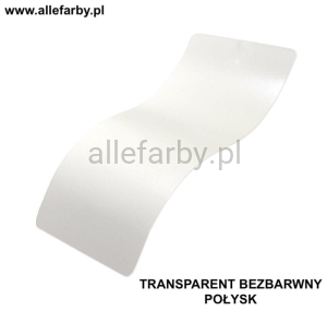 Transparent Bezbarwny Farba Proszkowa Poliestrowa Gładki Połysk P/S1/U/0000/2-170 Minimum 1 kg