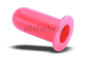 Osłonka Silikonowa Z Kołnierzem Długość 11,68mm x 17,78mm x 14,50mm x 25,40mm Dedykowana Do Malowania Proszkowego op. 100 szt.