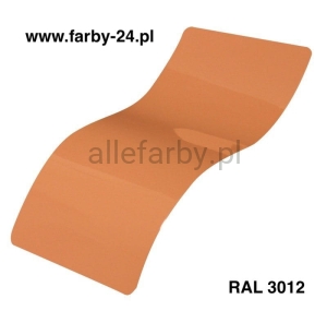 NCS S 3030-Y60R (RAL 3012+/-) Farba Proszkowa Poliestrowa Drobna Struktura Mat P/F5/U/2840/8-586 Minimum 20 kg )Farba do produkcji)