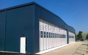 RAL 5008 Farba Proszkowa Poliestrowa Kolor Niebiesko-Szary Połysk P/S1/U/5008/B-117 Minimum 1 kg 