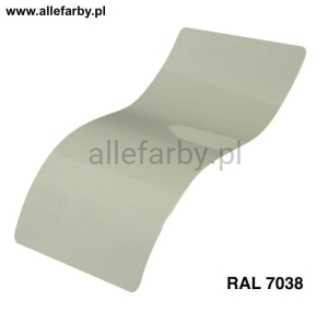 RAL 7038 Farba Proszkowa Poliestrowa Kolor Szary Kamienny Drobna Struktura P/F5/U/2309/H-229 Minimum 20 kg ( Farba do Produkcji )